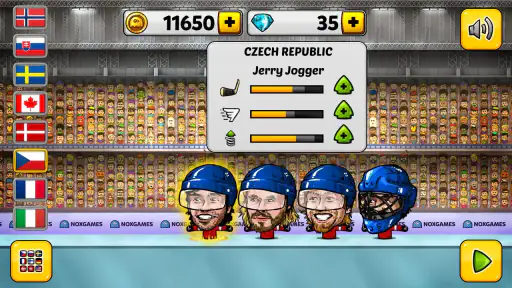 Puppet jääkiekko pelit screenshot
