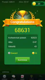 Pyramidi Pasianssi -Korttipeli screenshot