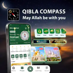 Qibla kompassi - Qibla suunta screenshot