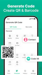QR & Barcode Scanner: Home screenshot
