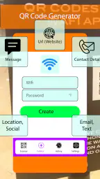 QR Code Scan & Multi Space Web screenshot