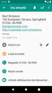 QR- ja viivakoodinlukija screenshot