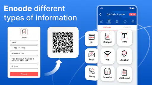 QR skanneri -viivakoodinlukija screenshot