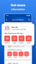 QR skanneri -viivakoodinlukija screenshot