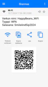 QR & Viivakoodi Skanneri screenshot