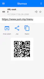 QR & Viivakoodi Skanneri screenshot