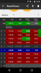 RaceChrono screenshot