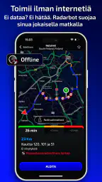 Radarbot: Tutkanpaljastin GPS screenshot