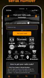 Radio Code Unlock Instantly screenshot