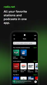 radio.net - AM FM Radio Tuner screenshot