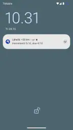 Rain Alarm (Sadehälytin) screenshot