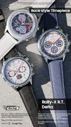 Rally-X R.T. Delta watch face screenshot