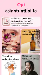 raskaus sovellus vauvan kehity screenshot