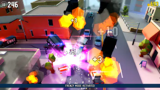 Reckless Getaway 2: Car Chase screenshot