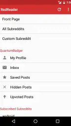 RedReader screenshot