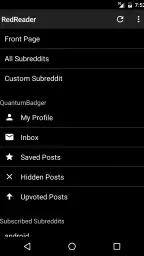 RedReader screenshot
