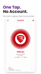 RedVPN - Fast VPN, No Signup screenshot