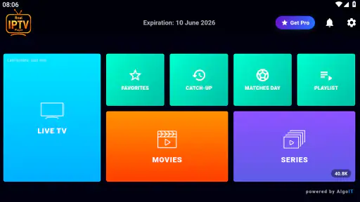 Reel IPTV Player screenshot