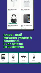 Refurbed – kunnostettu tech screenshot