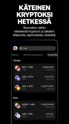 Revolut X: bitcoin ja krypto screenshot