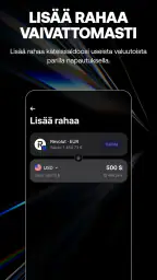Revolut X: bitcoin ja krypto screenshot