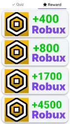Robux Get Reward screenshot