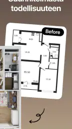 RoomPlanner: Kodin sisustus 3D screenshot