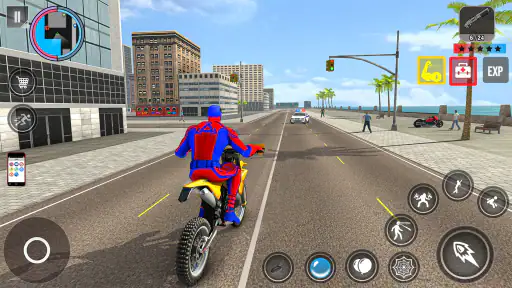 Rope Action City Fighting Game screenshot
