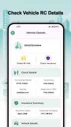 RTO All Vehicle & Challan Info screenshot