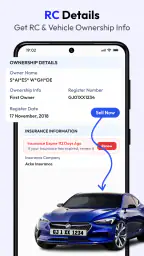 RTO Vehicle Information screenshot