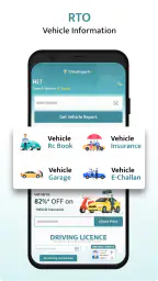 RTO Vehicle Information App screenshot