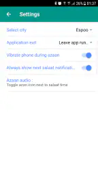 Rukousajat Perus screenshot