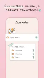 Ruokalistan suunnittelija screenshot