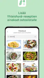 S-ostoslista screenshot
