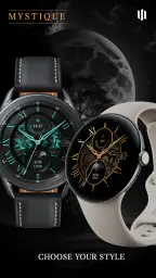 S4U Mystique - Gold watch face screenshot
