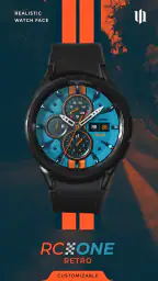 S4U RC ONE - Retro watch face screenshot