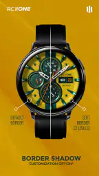 S4U RC ONE - Retro watch face screenshot
