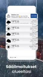 Sää Live° - Paikallissää screenshot