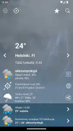 Sää Suomi XL PRO screenshot