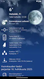 Sää Suomi XL PRO screenshot
