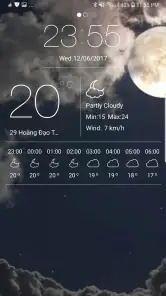 Sääennuste screenshot