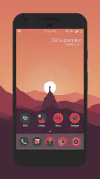 Sagon Circle: Dark Icon Pack screenshot