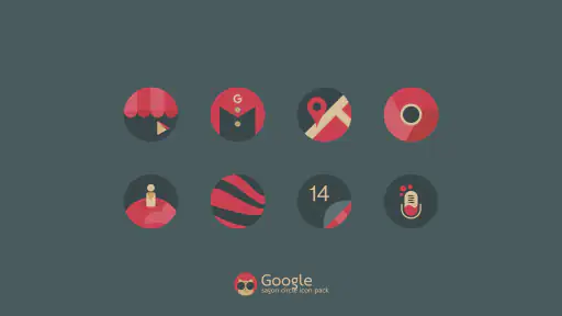 Sagon Circle: Dark Icon Pack screenshot