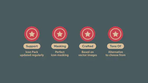 Sagon Circle: Dark Icon Pack screenshot