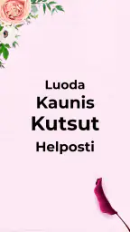 Sähköinen kutsukortti Luoja screenshot