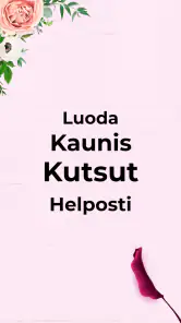 Sähköinen kutsukortti Luoja screenshot