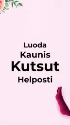 Sähköinen kutsukortti Luoja screenshot