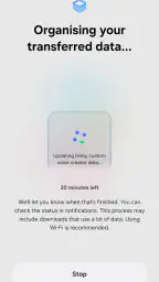 Samsung Smart Switch Mobile screenshot