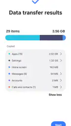 Samsung Smart Switch Mobile screenshot