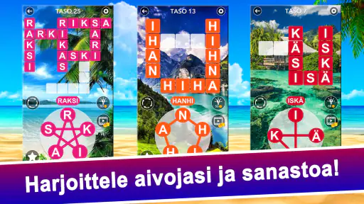 Sana Rajat :  Ristisanatehtävä screenshot